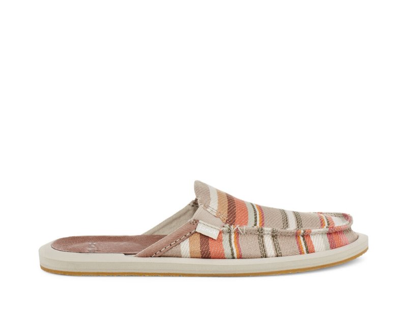 Sanuk Womens You Got My Back Blanket Sustainable Slip-on Multicolor Slippers | SUKNRE264